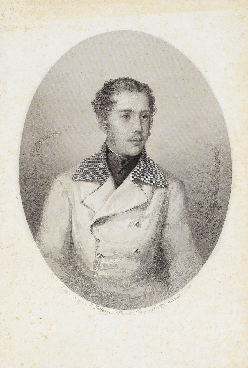 Avusturya Arşidükü Karl Ludwig 1833-1896, 1856. by Josef Axmann