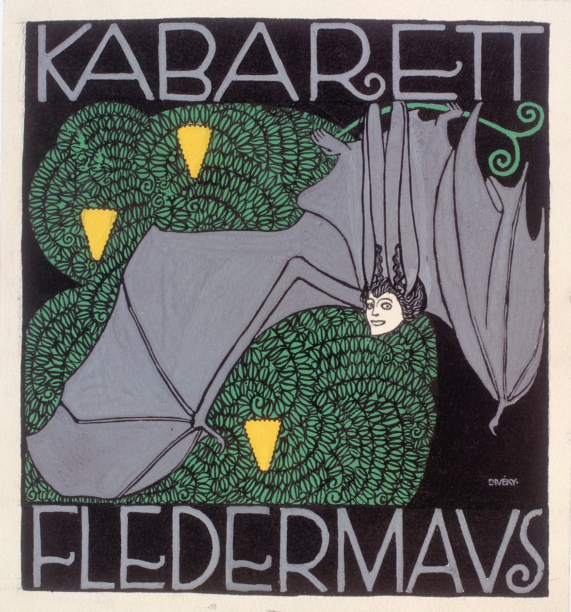 Kabare Fledermaus by Josef Diveky