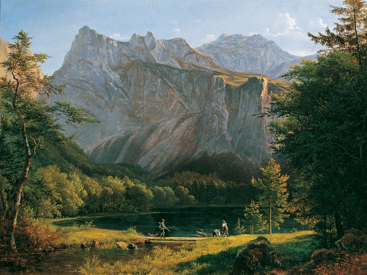 Arka Langbathsee by Josef Feid