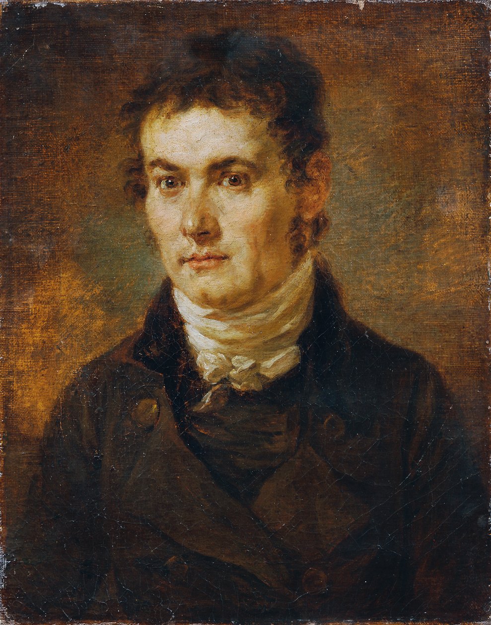 Beyaz kravatlı adam by Josef Georg von Edlinger