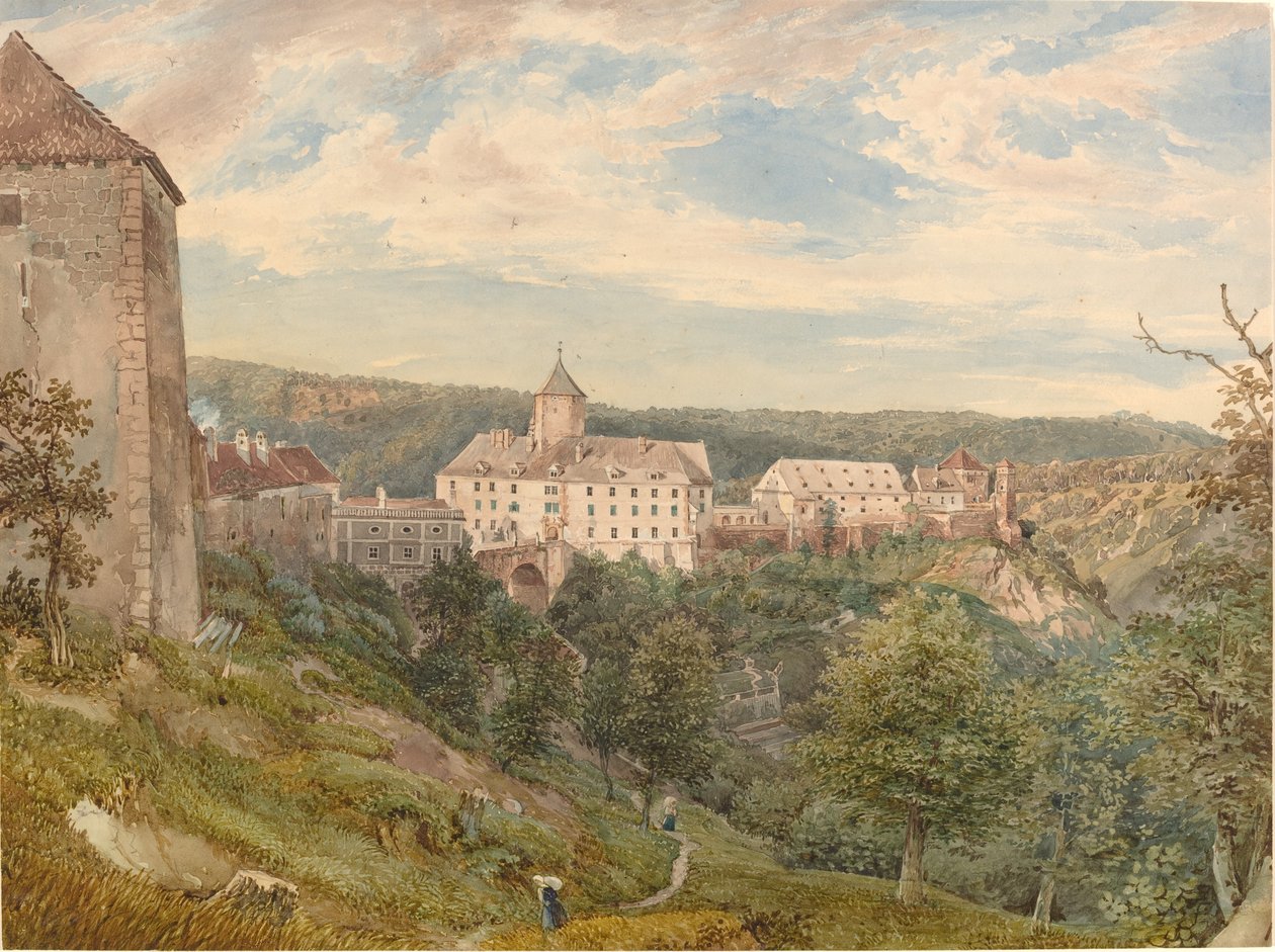 Akşam Eichhorn Kalesi by Josef Höger