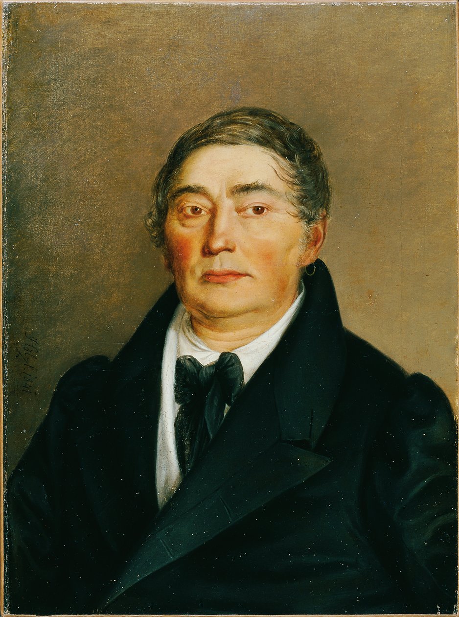 bir beyefendinin portresi by Josef Hölzl