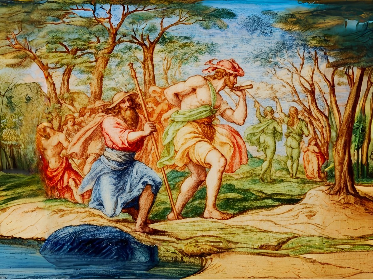 A2_Exodus_15_Keşif Gezisi Geri Dönüyor by Josef Johann Michel