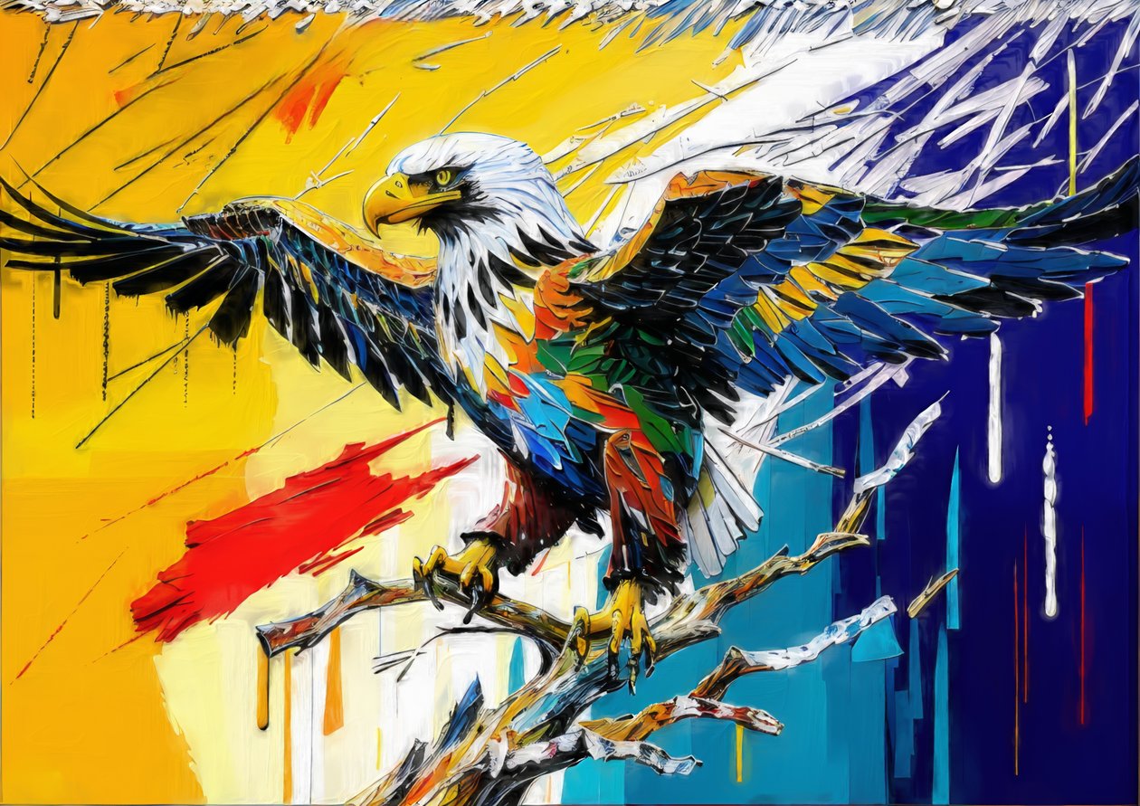 Hayvanlar Eagle_1 by Josef Johann Michel