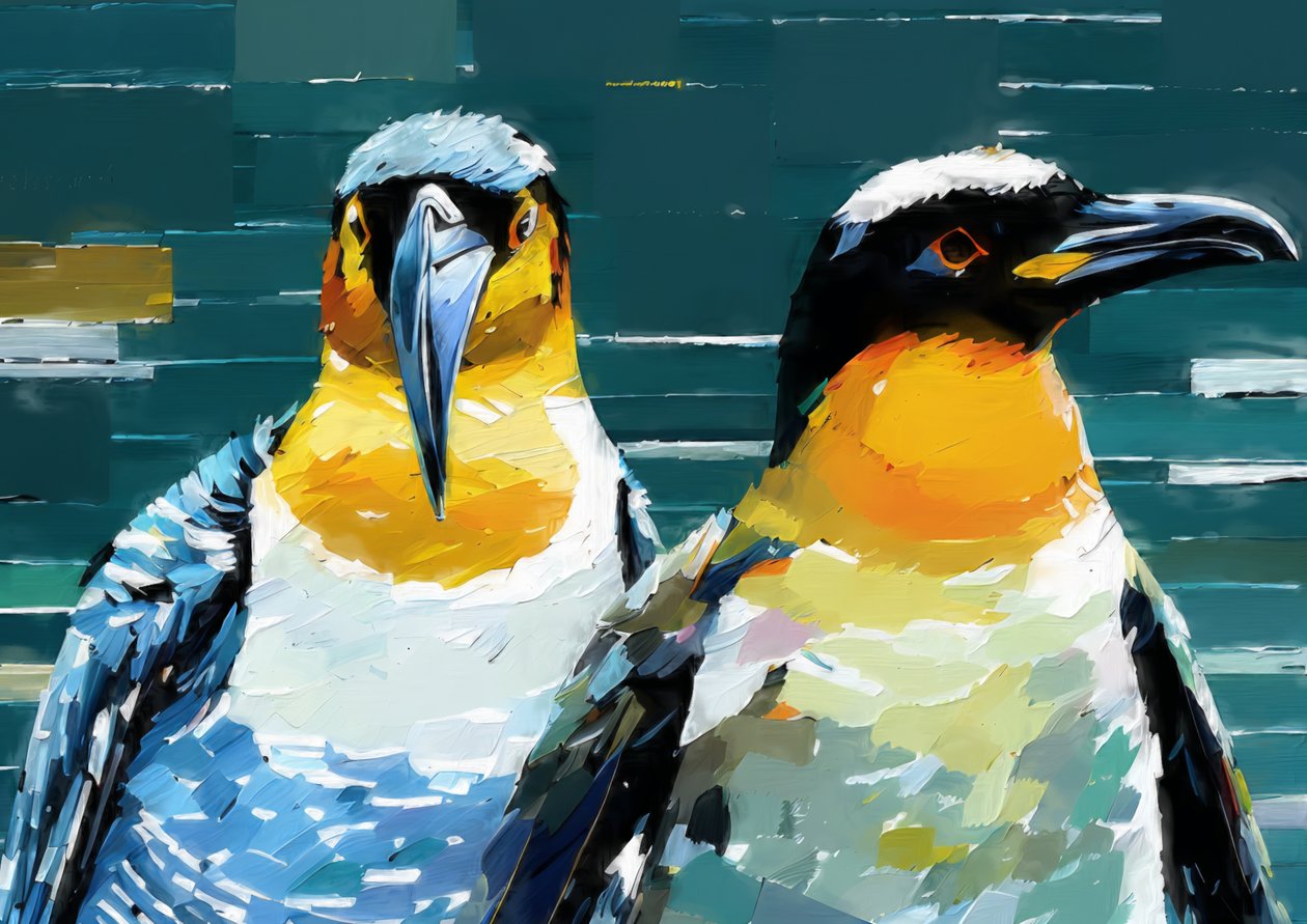 Hayvanlar: penguen 1 by Josef Johann Michel