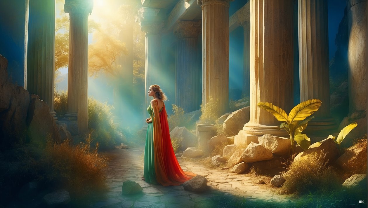 Dreamcore_ancient Greek-World_05 by Josef Johann Michel