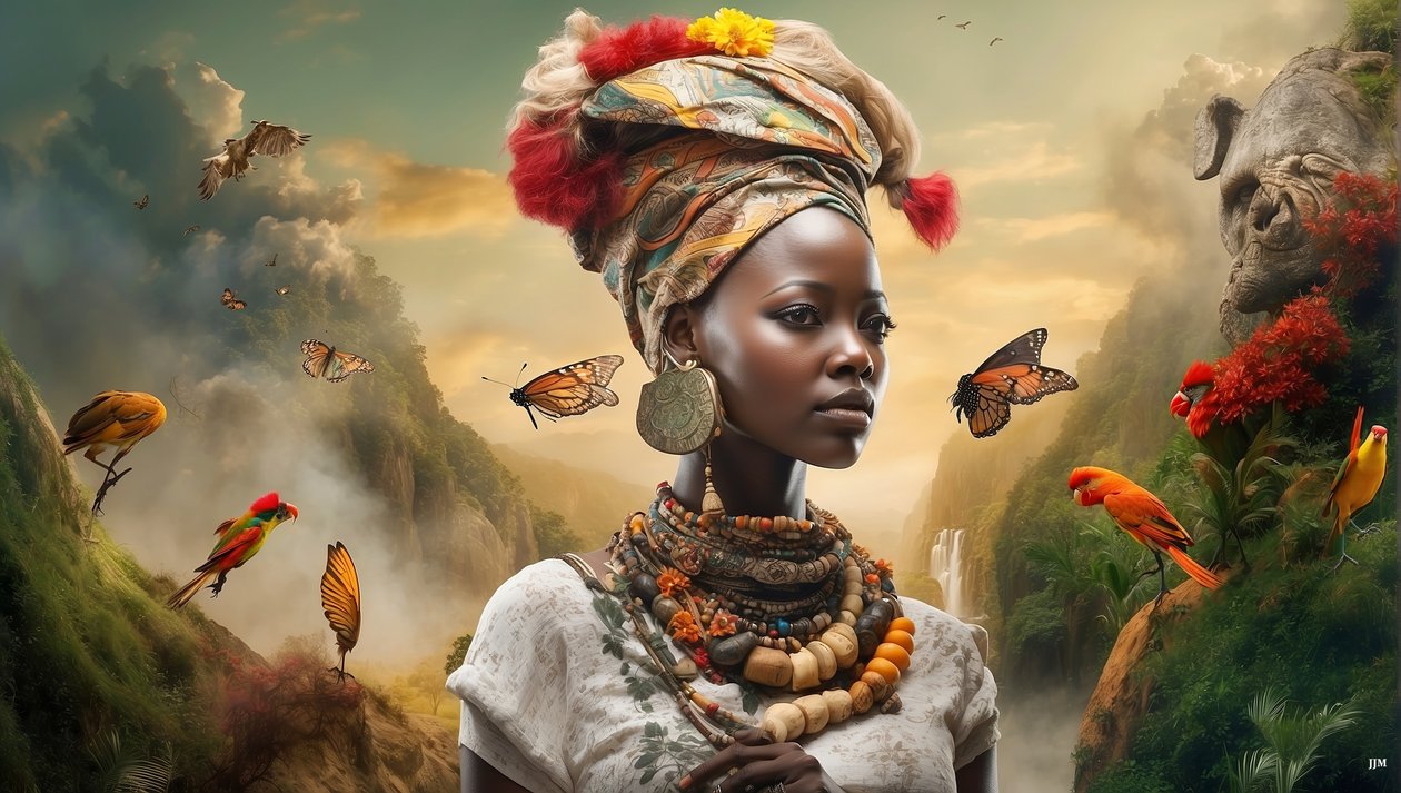 Dreamcore_dreamlike_scene-Africa_01 by Josef Johann Michel