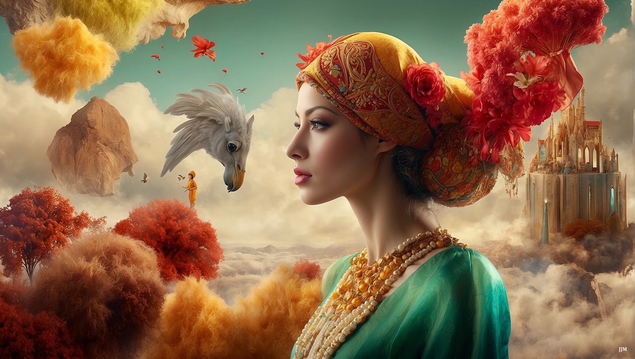 Dreamcore_dreamlike_scene-arabian_01 by Josef Johann Michel