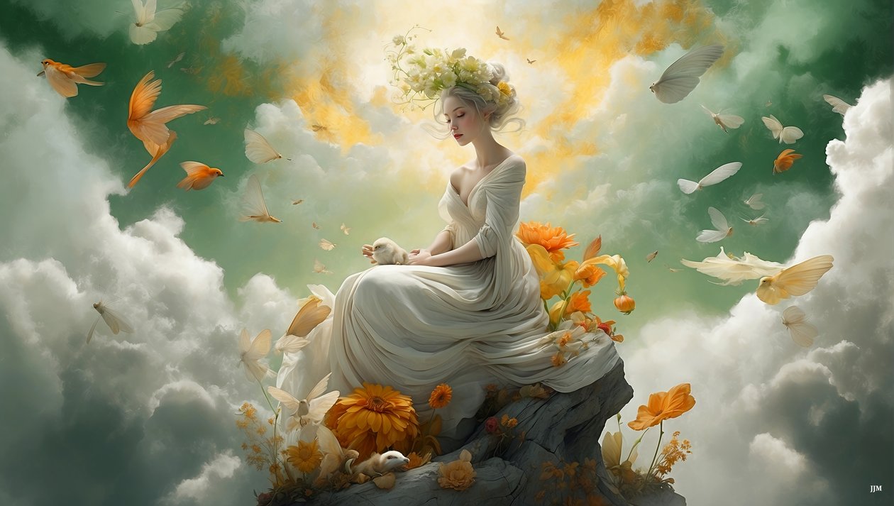 Dreamcore_dreamlike_scene-white_03 by Josef Johann Michel