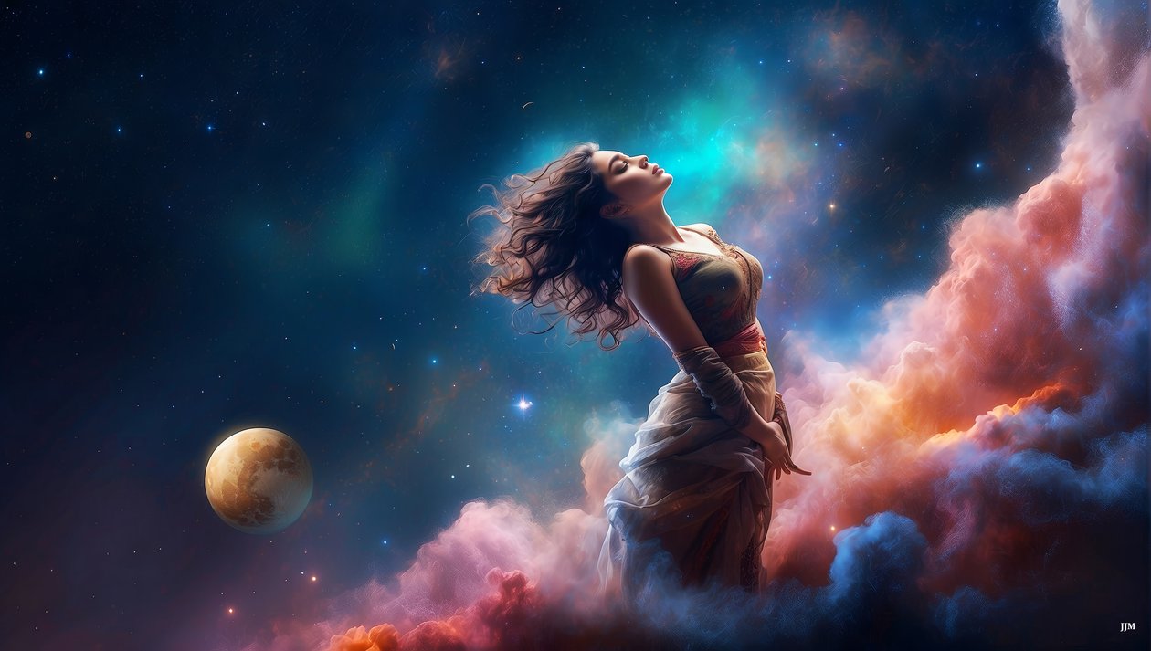 Dreamcore_universe-indian_01 by Josef Johann Michel