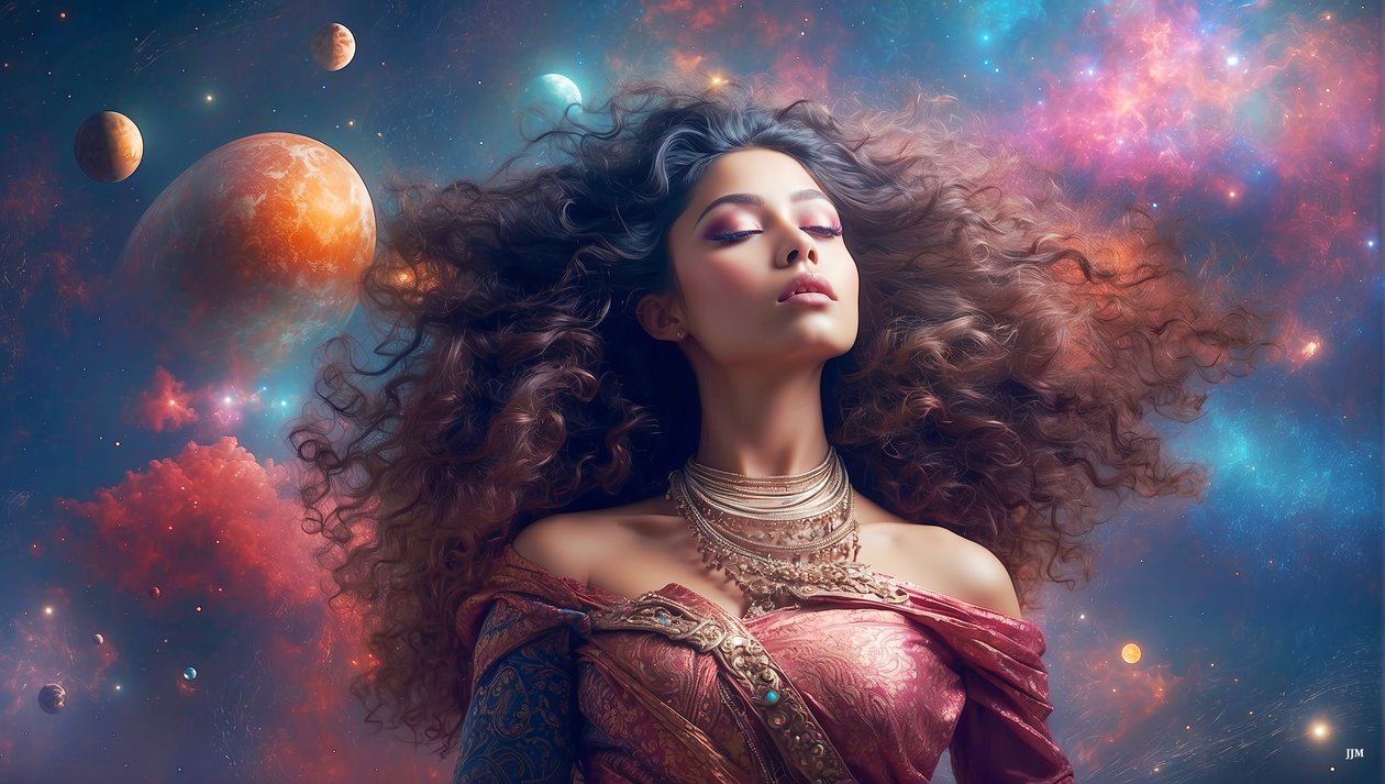 Dreamcore_universe-indian_03 by Josef Johann Michel