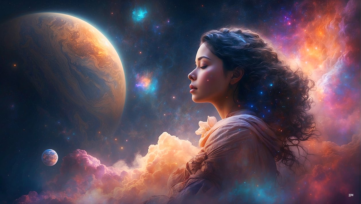 Dreamcore_universe-indian_04 by Josef Johann Michel