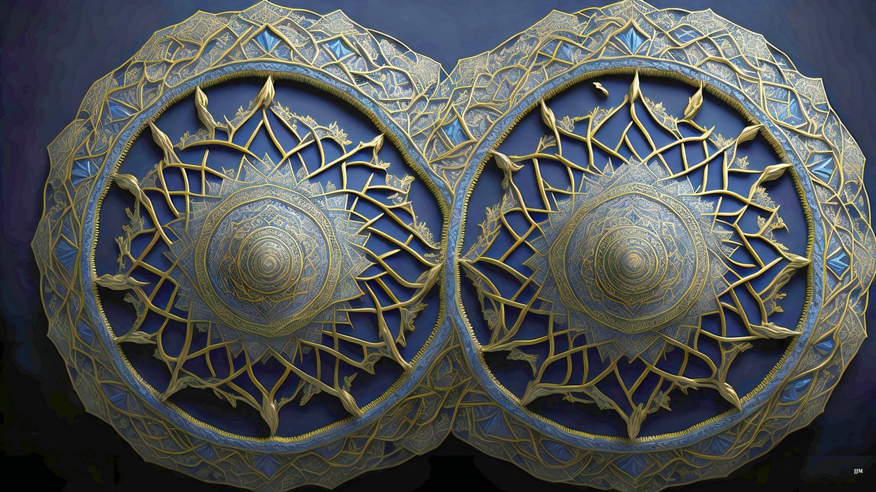 mandala: Mısır elementleri_01 by Josef Johann Michel