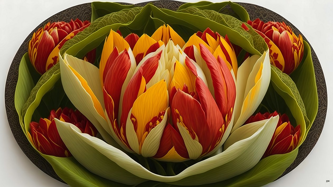 mandala: laleler elements_01 by Josef Johann Michel
