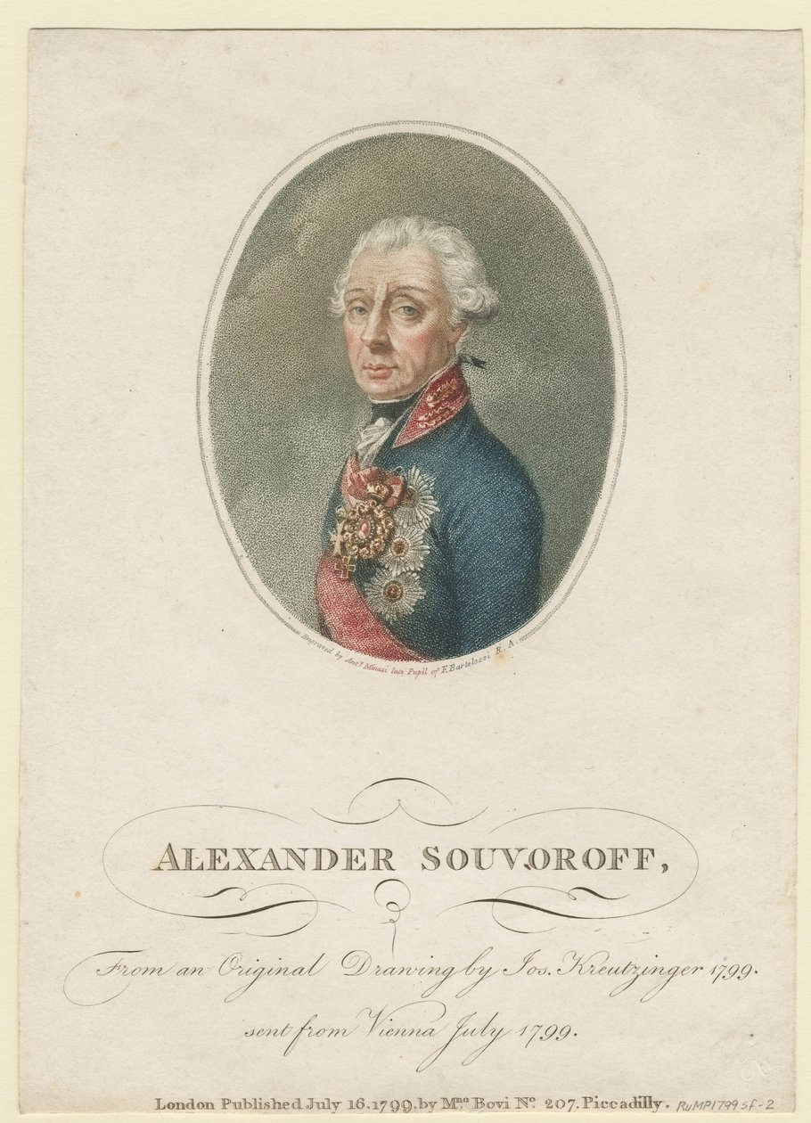 Mareşal Generalissimo Prens Alexander Suvorov