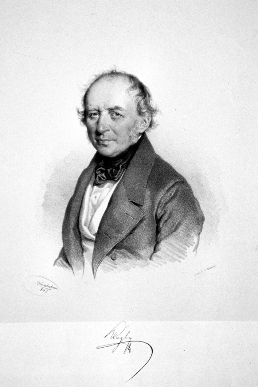 Franz Joachim Kleyle Litho by Josef Kriehuber