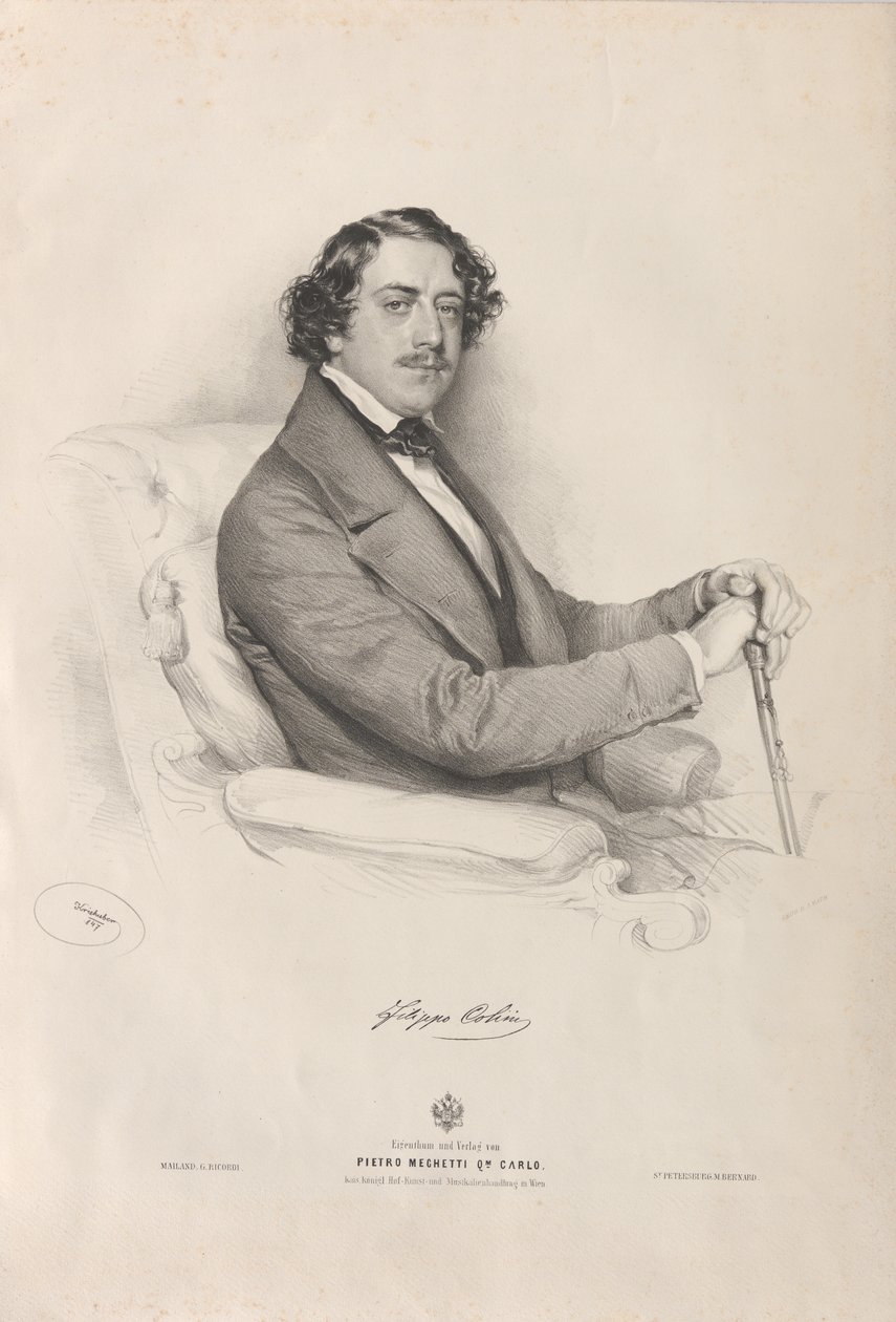 Opera sanatçısı Filippo Colini