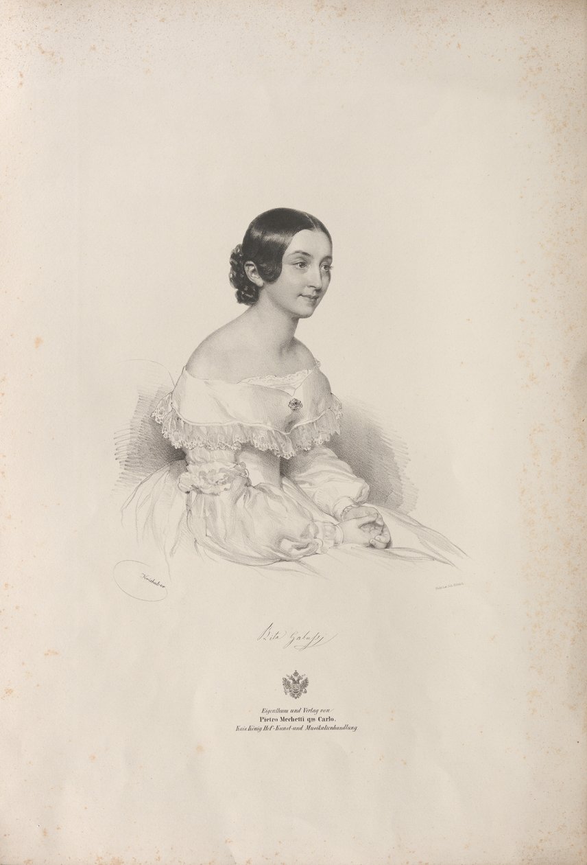 Opera şarkıcısı Rita Gabussi