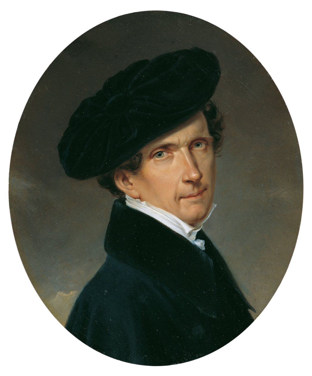 kendi kendine portre by Josef Lambert Denk