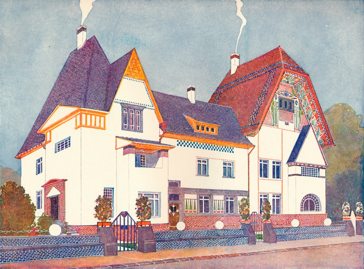Profesör Joseph Olbrich tarafından tasarlanan Darmstadt