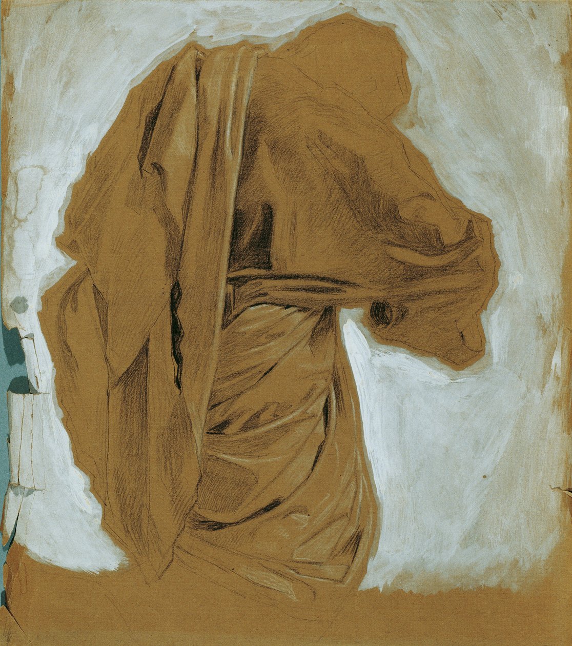 diz çökmüş adam by Josef Wawra