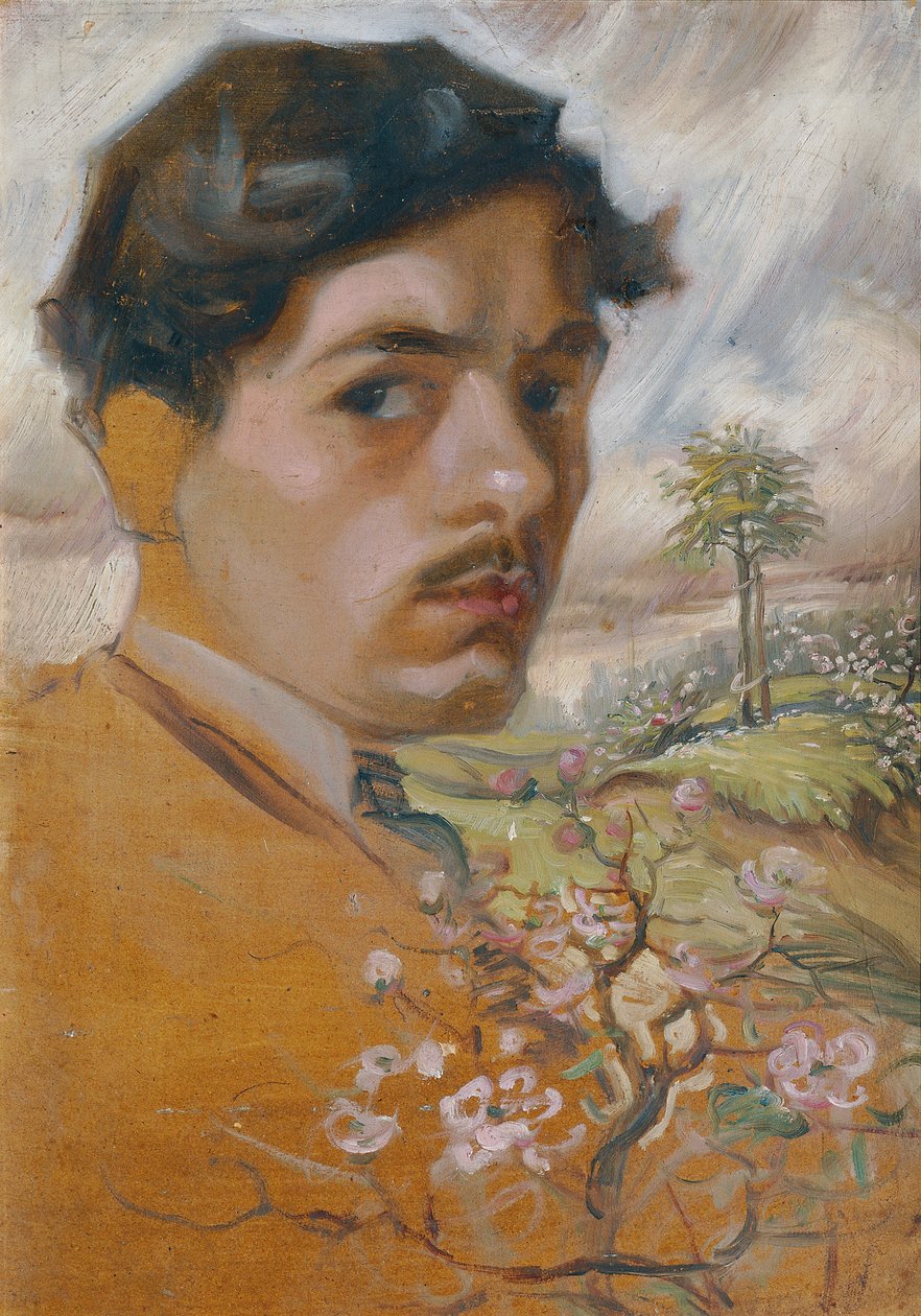 kendi kendine portre by Josef Wawra