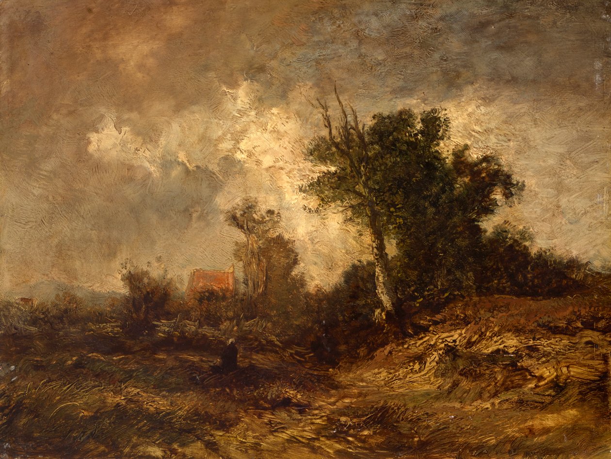geç yaz manzarası by Josef Wenglein