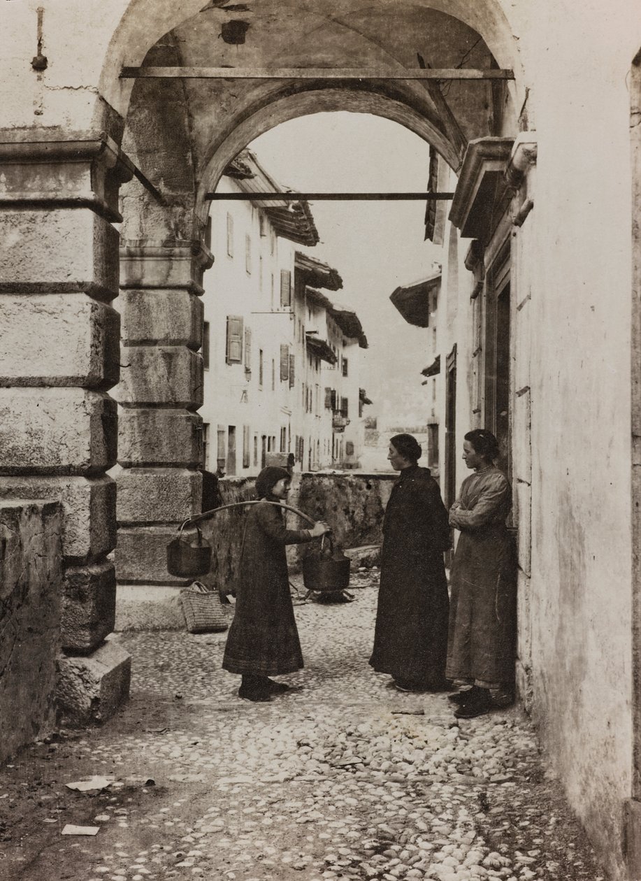 "Benim dünya savaşım - Karintiya, İtalya'daki Güney-Batı Cephesi anıları, Trentino-Alto Adige) 31/03/1915-12/11/ 1918 - Josef Zohles Viyana ": Tonia'nın görünümü (s/b fotoğraf) by Josef Zohles