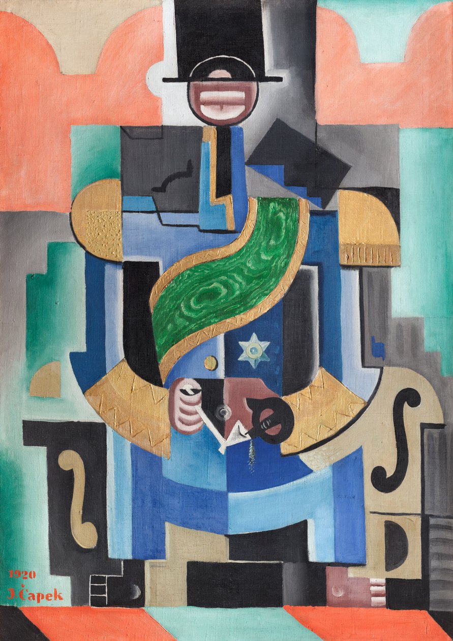Afrika Kralı, 1920 by Josef Čapek