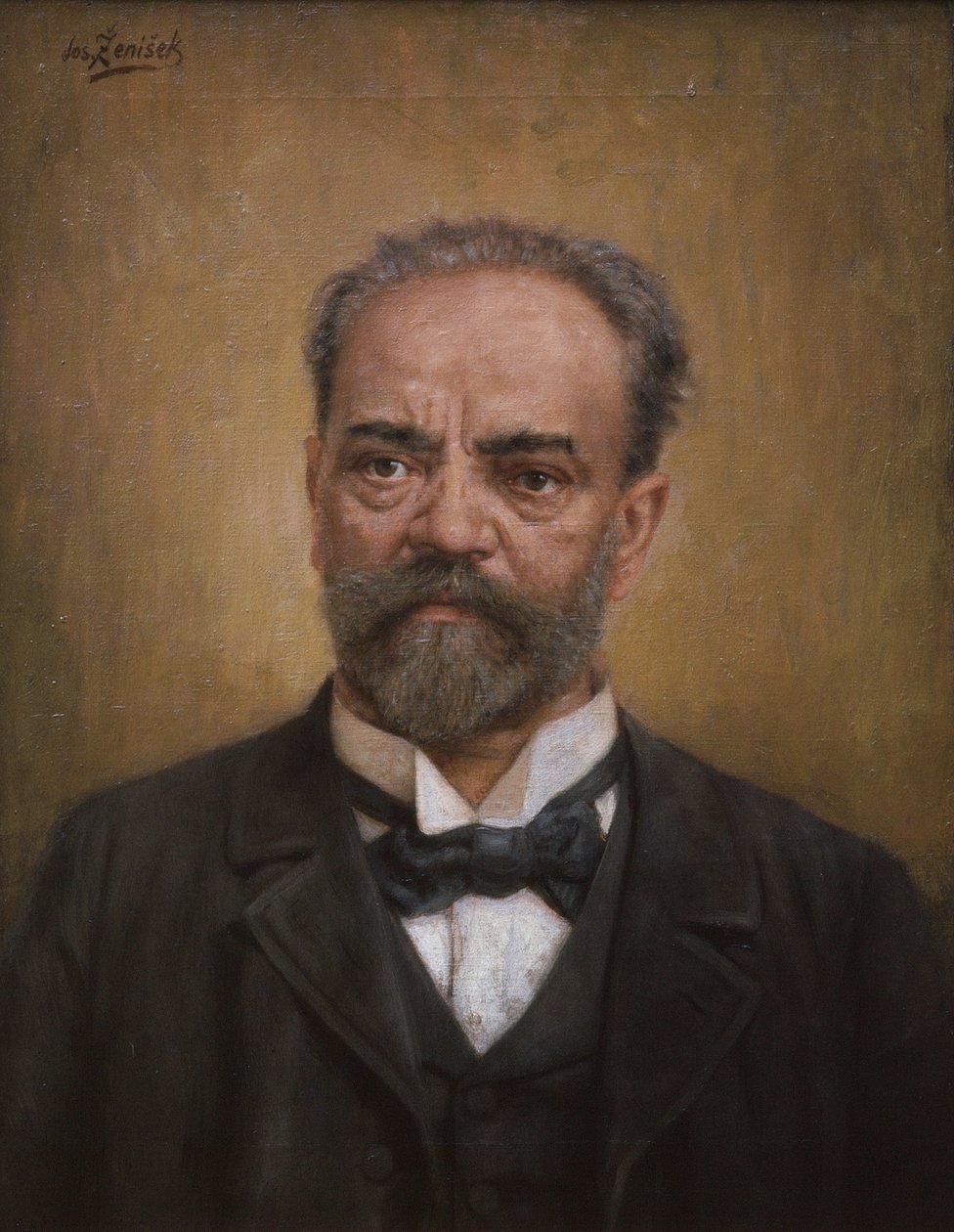 Antonín Dvořák, yaklaşık 1901 (tuval üzerine yağlı boya) by Josef Ženíšek