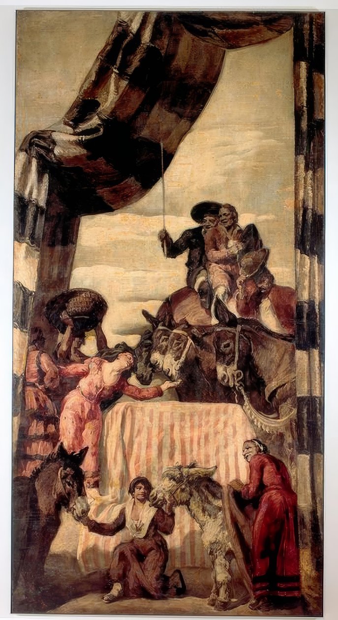 Cervantes, Don Kişot, Die Hochzeit des Camacho / J.M.Sert by Josep Maria Sert