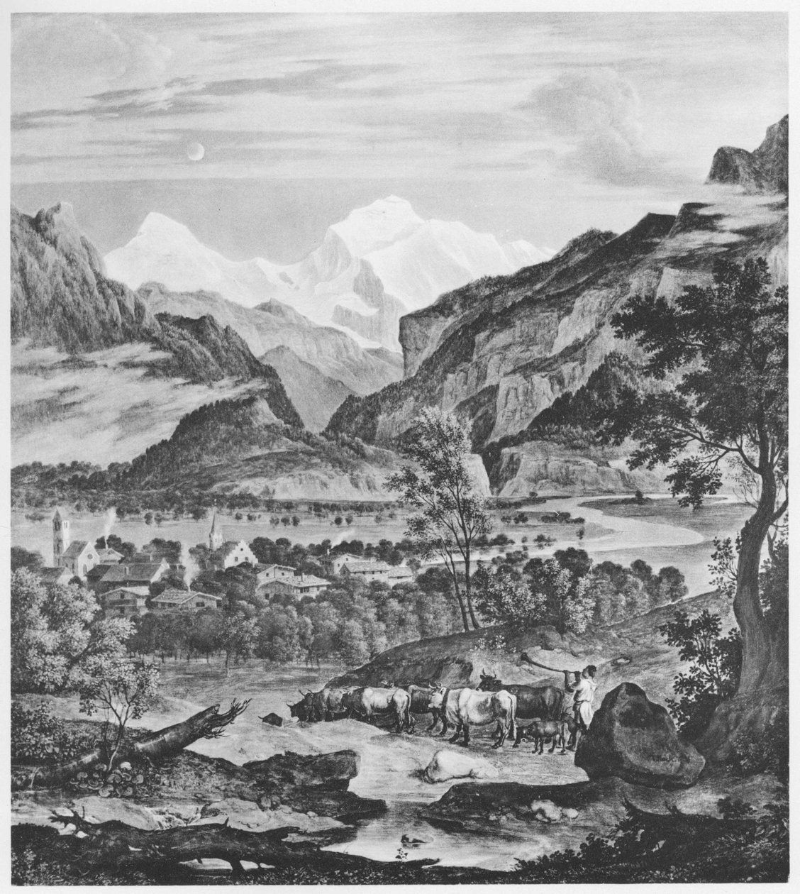 Bernese Oberland by Joseph Anton Koch