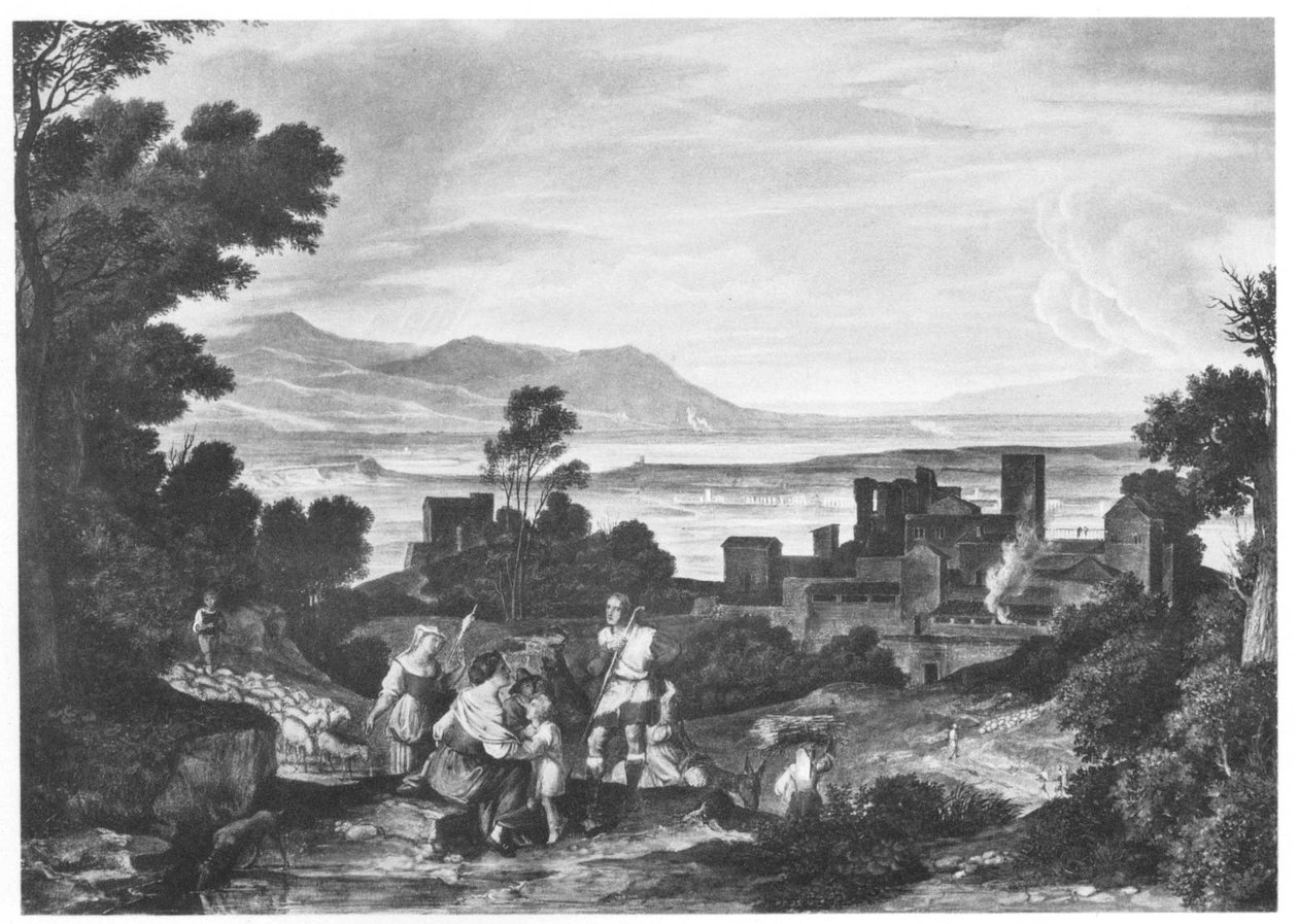 Olevano yakınlarındaki manzara by Joseph Anton Koch