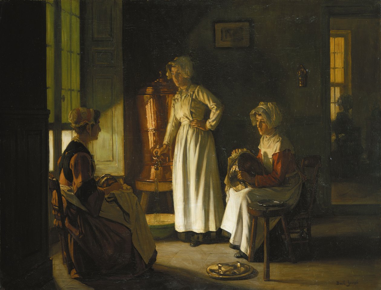 Bulaşıkhane Hizmetçileri by Joseph Bail