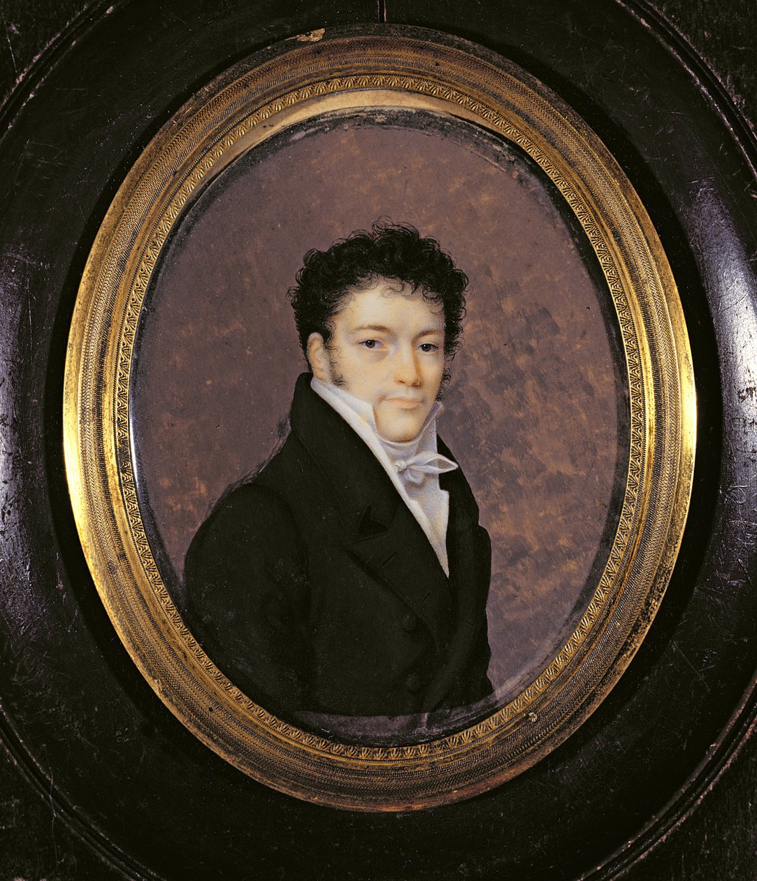 Bir Beyefendinin Portre Minyatür, 1811 by Joseph Bordes