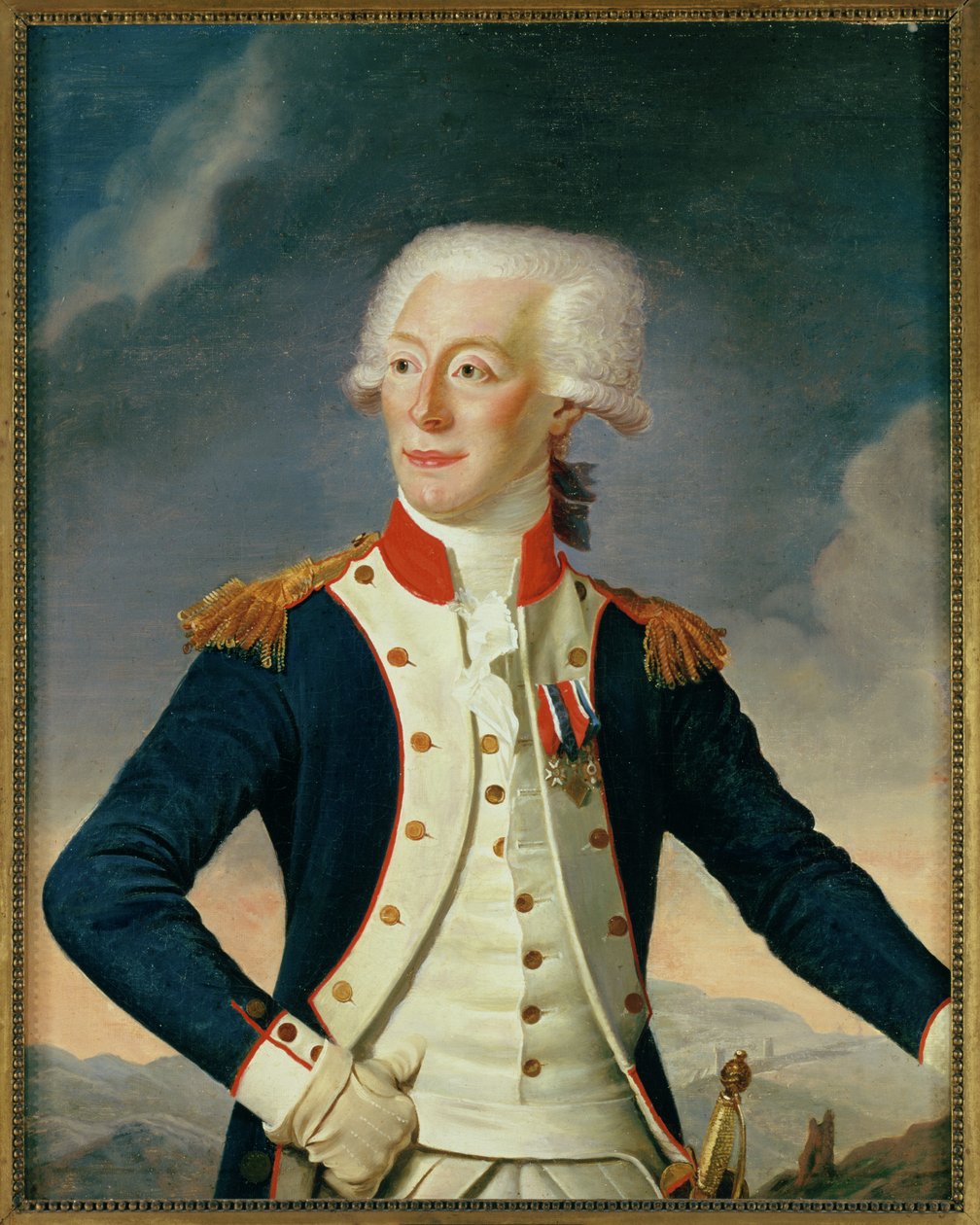 Marquis Marie-Joseph-Paul-Yves-Roch-Gilbert du Motier de Lafayette, 1790 by Joseph Boze