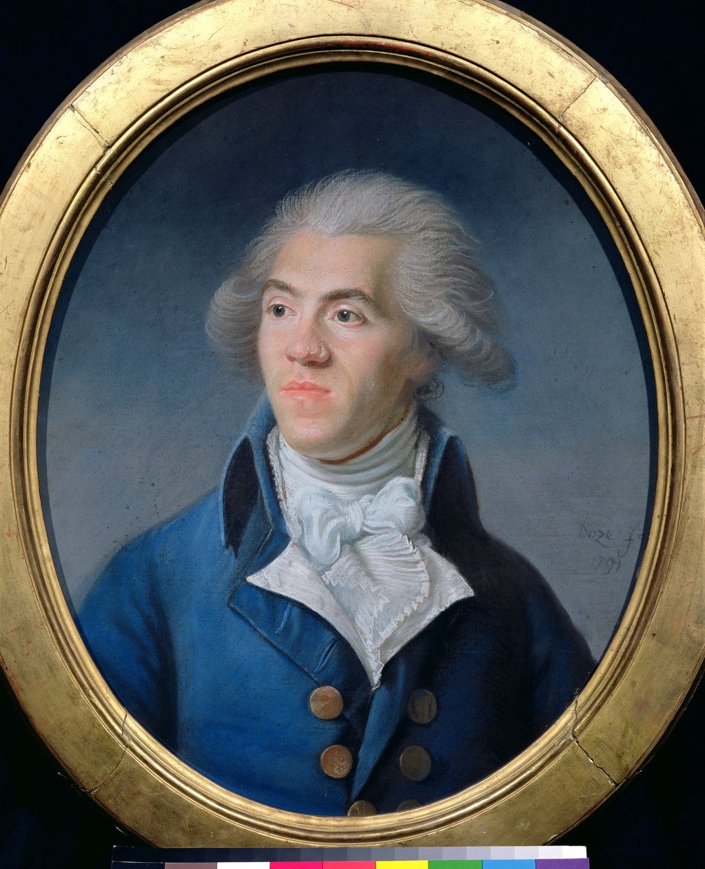Portrenin Antoine Barnave (1761-93) 1791 olduğu tahmin ediliyor (kağıt üzerinde pastel) by Joseph Boze
