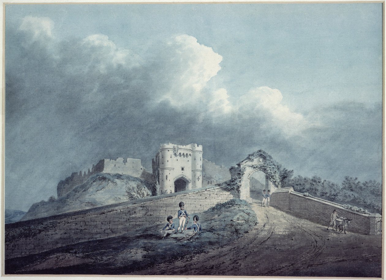 Carisbrooke Kalesi by Joseph Charles Barrow