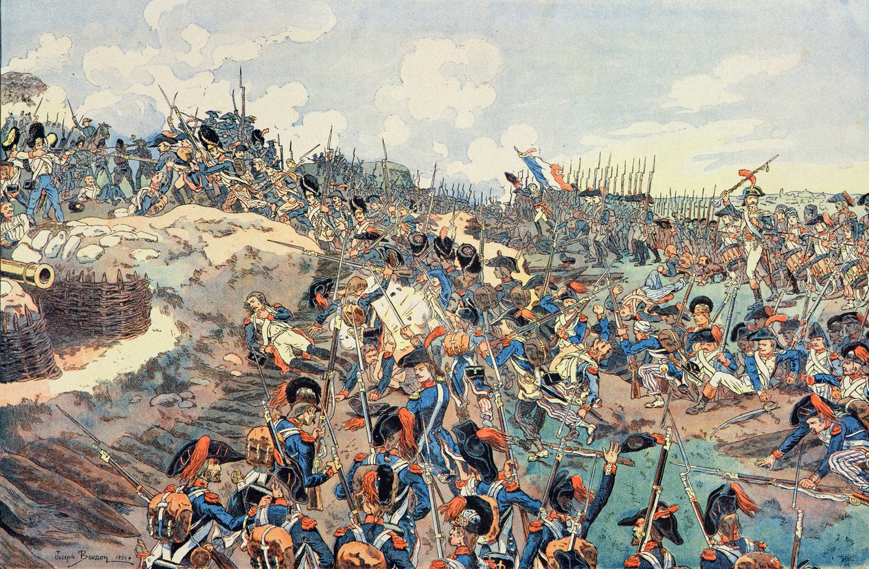Jemmapes Savaşı, 6 Kasım 1792, 1892 by Joseph Charles Beuzon