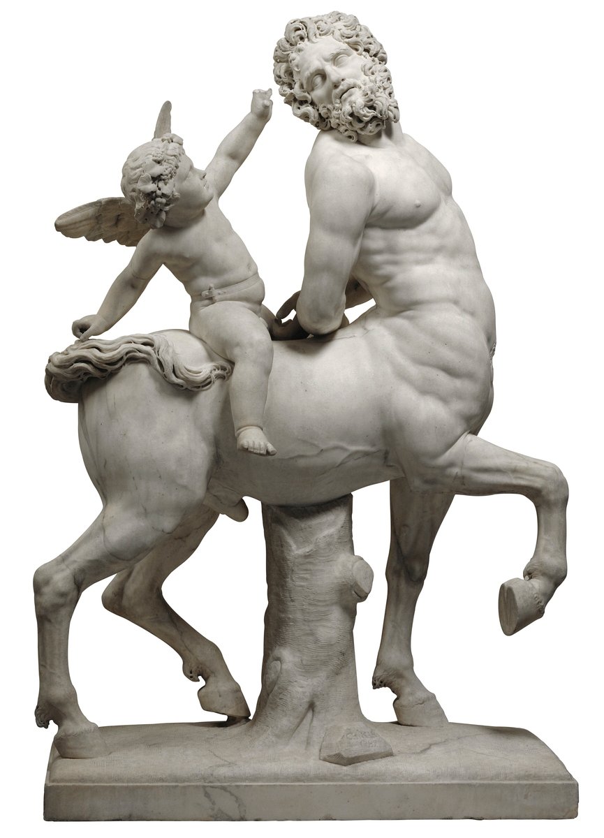 Aşk tarafından evcilleştirilmiş centaur by Joseph Chinard