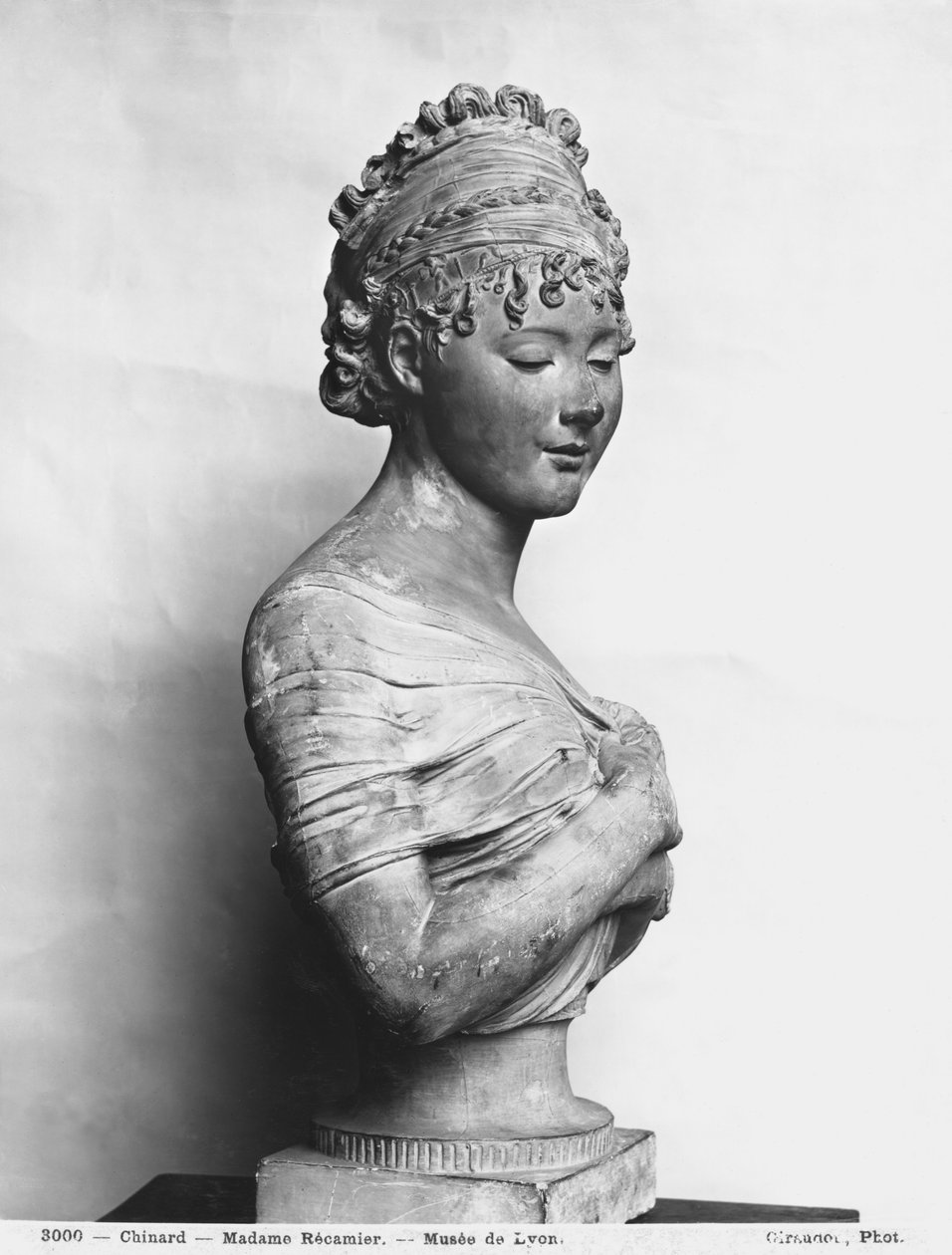 Juliette Recamier (1777-1849) c.1805-06 (mermer) (ayrıca bkz. 242734) by Joseph Chinard