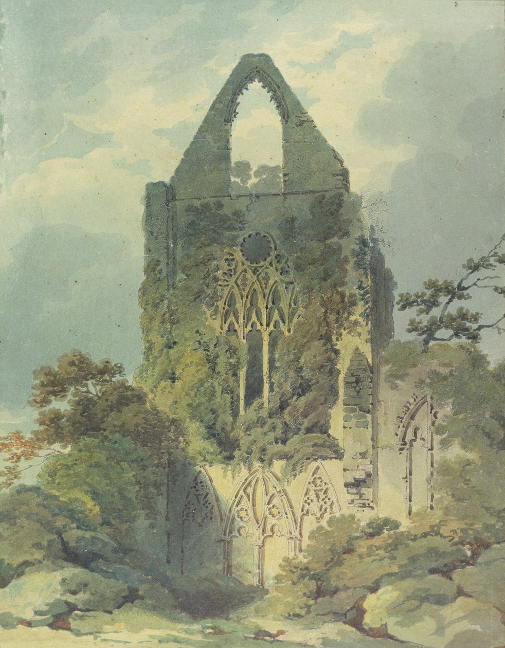 Tintern Manastırı by Joseph Clarendon Smith