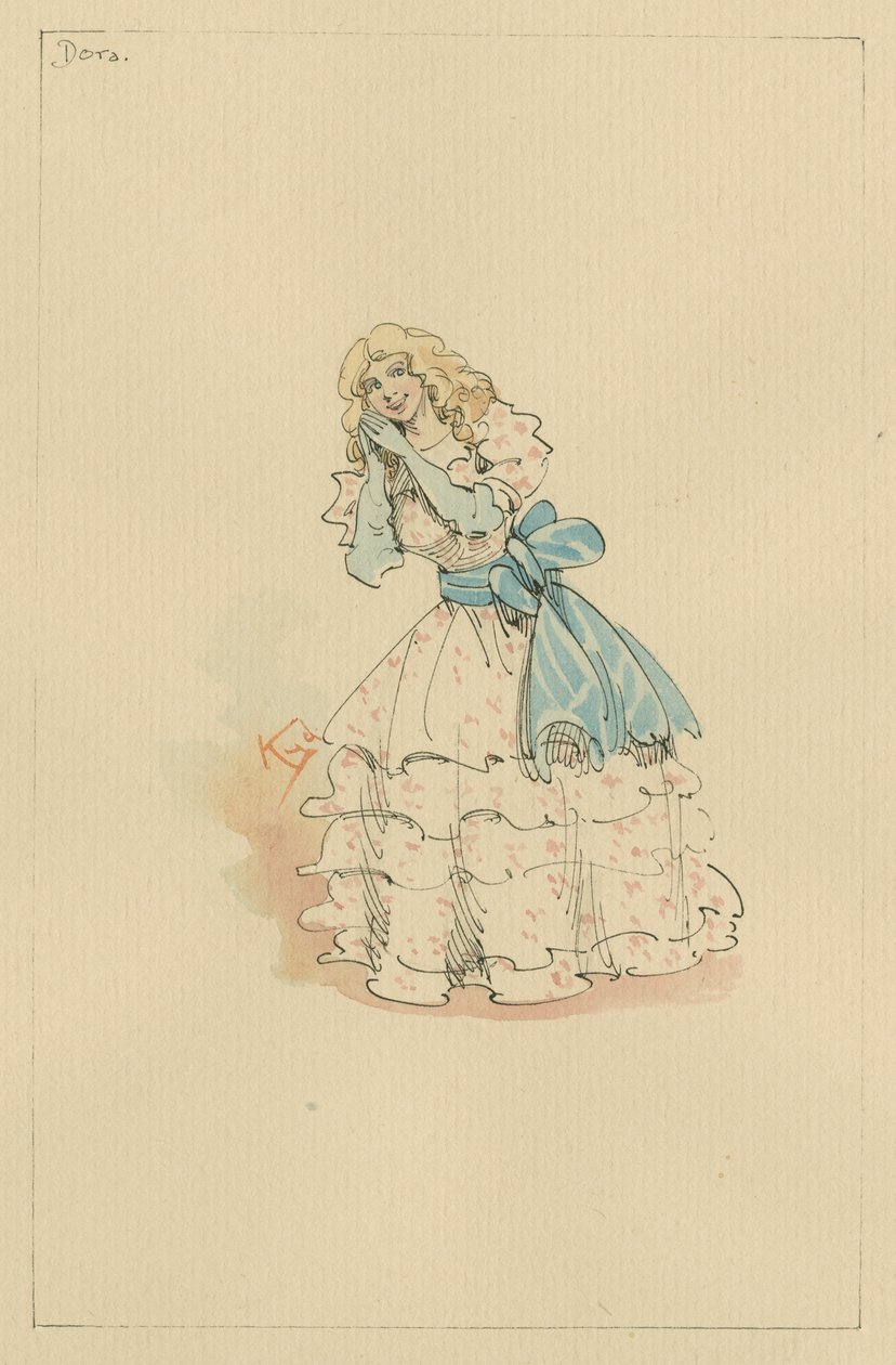 Dora Spenlow, c.1920