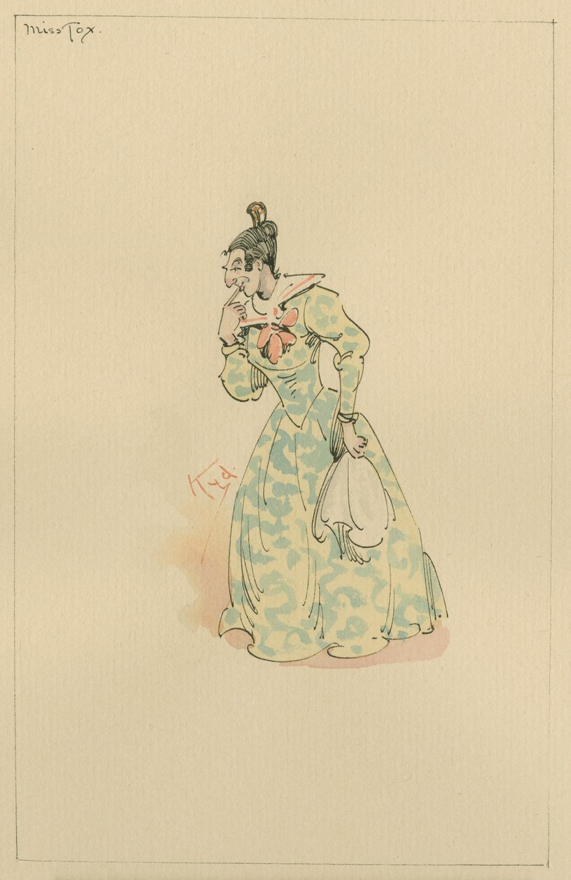 Bayan Lucretia Tox, 1920