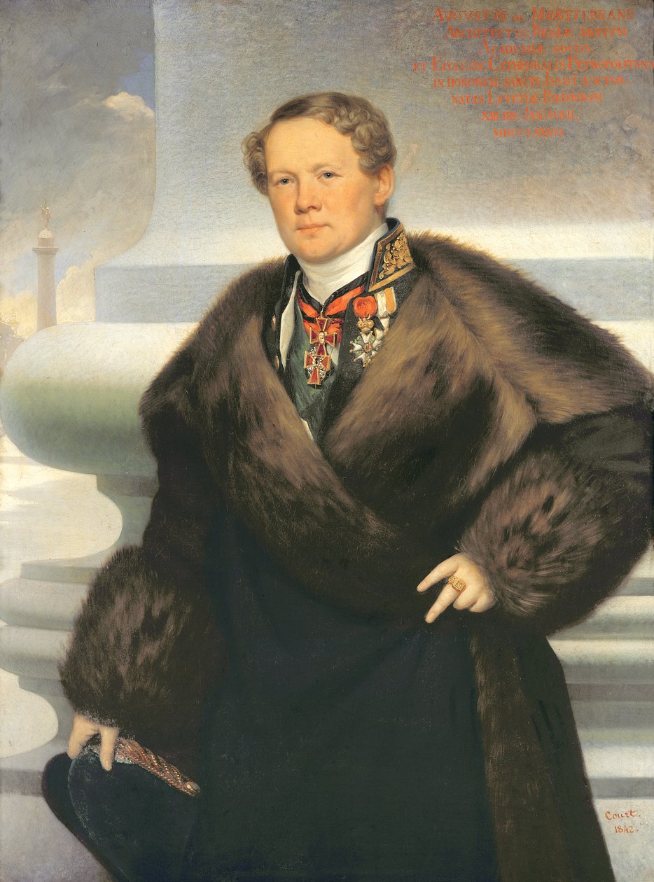 Auguste Ricard de Montferrand (1786-1856) 1842 by Joseph Desire Court