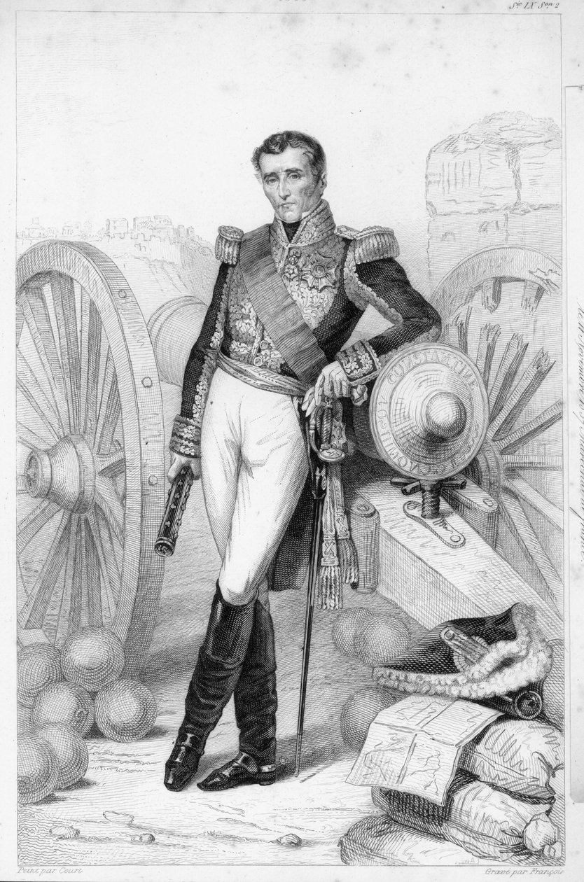 Sylvain Charles Valee (1773-1846), Kont ve Mareşal by Joseph Desire Court