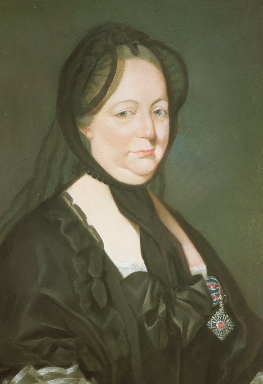 Avusturya İmparatoriçesi Maria Theresa yasta by Joseph Ducreux