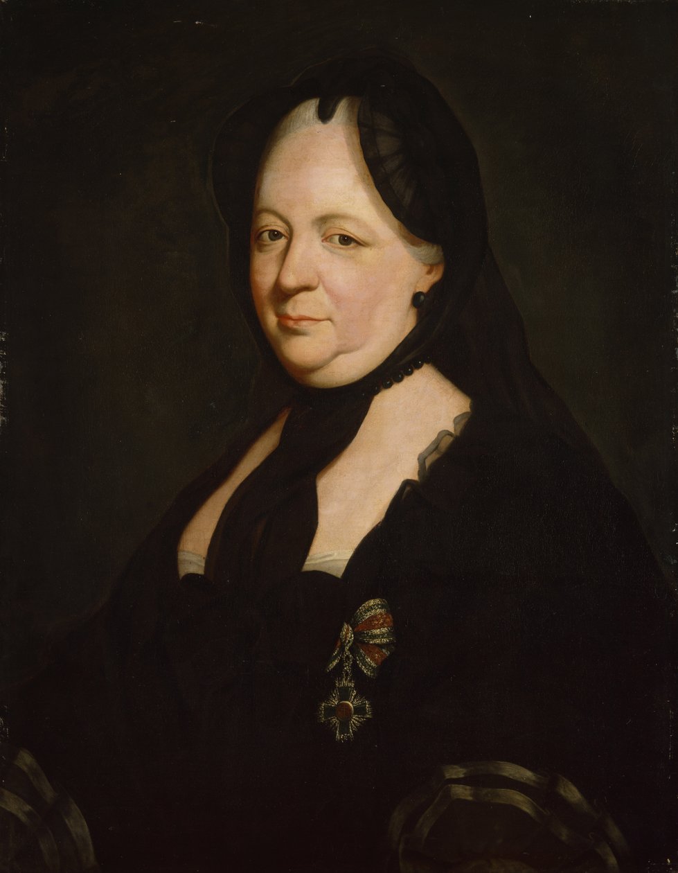 Maria Theresa yasta by Joseph Ducreux