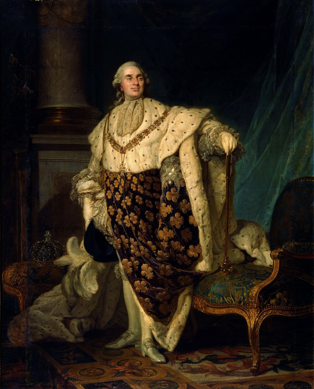 XVI. işaretlerinde arka plan by Joseph Siffred Duplessis