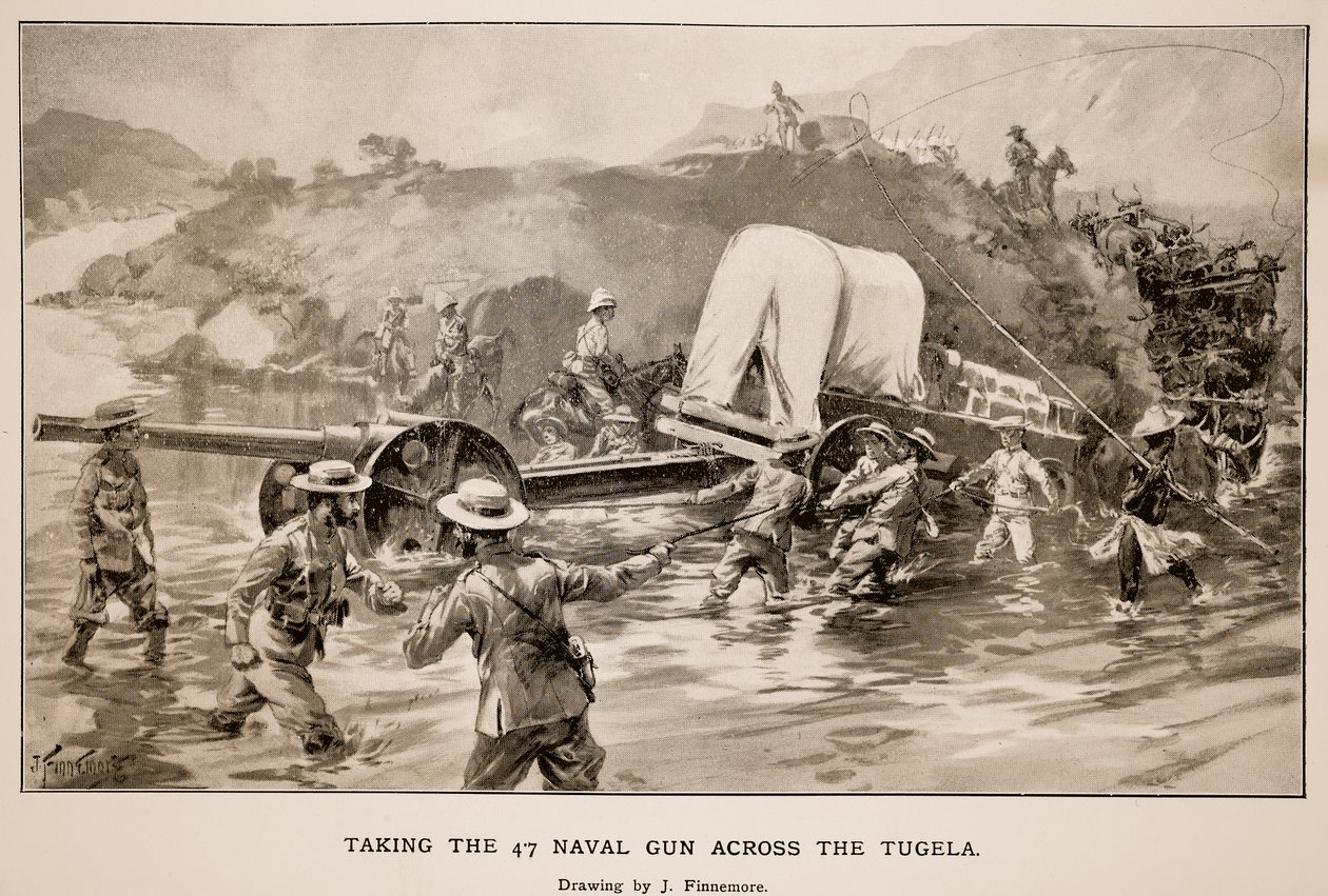 47 deniz silahını Tugela